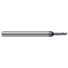 Harvey Tool - Square End Mills Mill Diameter (Decimal Inch): 0.0130 Length of Cut (Decimal Inch): 0.0190 - Exact Industrial Supply