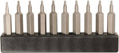 Wiha - PL1 Micro Pack Screwdriver Bit - 28mm OAL - Exact Industrial Supply