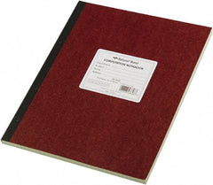 National Brand - 75 Sheet, 9-1/4 x 11-3/4", Quadrille Computation Book - Brown - Exact Industrial Supply