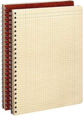 AMPAD - 76 Sheet, 11-3/4 x 9-1/4", Quadrille Computation Book - Brown - Exact Industrial Supply