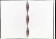 Black n Red - 70 Sheet, 8-1/4 x 11-3/4", Legal (Style) Notebook - Black - Exact Industrial Supply