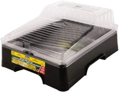 Richard - 9-1/2" Roller Compatible Paint Tray - 1 Gal Capacity, 9-1/2" Wide, Plastic - Exact Industrial Supply