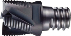 OSG - PXNL Grade XP3225 Carbide End Milling Tip Insert - Cr Finish, 4 Flutes, 25mm Cutting Diam, 17.5mm Depth of Cut, 19/21° Helix - Exact Industrial Supply