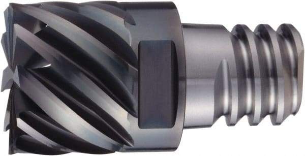 OSG - PXSM Grade XP3225 Carbide End Milling Tip Insert - Cr Finish, 10 Flutes, 25mm Cutting Diam, 17.5mm Depth of Cut, 42° Helix - Exact Industrial Supply