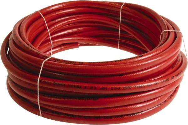 Continental ContiTech - 1/4" ID x 0.45" OD 200' Long Multipurpose Air Hose - 300 Working psi, -10 to 158°F, Red - Exact Industrial Supply