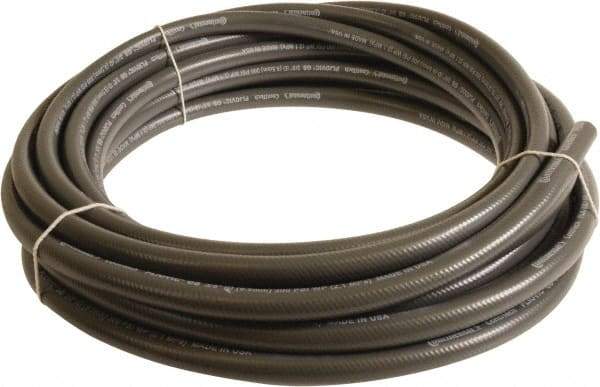 Continental ContiTech - 1/4" ID x 0.45" OD 50' Long Multipurpose Air Hose - 300 Working psi, -10 to 158°F, Gray - Exact Industrial Supply
