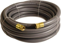Continental ContiTech - 3/4" ID x 1.11" OD 15' Long Multipurpose Air Hose - FNPT x FNPT Ends, 250 Working psi, -10 to 158°F, 3/4" Fitting, Gray - Exact Industrial Supply