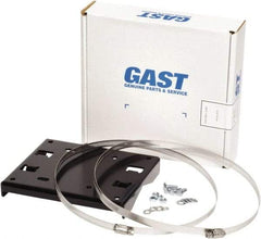 Gast - Air Compressor Riser Mounting Kit - Use with Gast 48/56 Frame Piston Pumps - Exact Industrial Supply