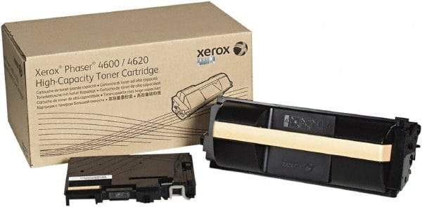 Xerox - Black Toner Cartridge - Use with Xerox Phaser 4600, 4620 - Exact Industrial Supply