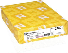 Neenah Paper - 8-1/2" x 11" Stardust White Copy Paper - Use with Inkjet Printers, Laser Printers, Copiers - Exact Industrial Supply