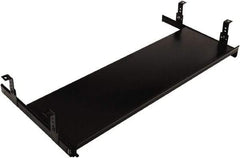 Hon - Black Keyboard/Mouse Tray - Use with Computer, Laptop - Exact Industrial Supply