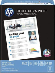 Hewlett-Packard - 8-1/2" x 11" White Copy Paper - Use with HP LaserJet 5000, 5100 produces 10,000 pages. - Exact Industrial Supply