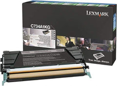 Lexmark - Black Toner Cartridge - Use with Lexmark X746, X748 - Exact Industrial Supply
