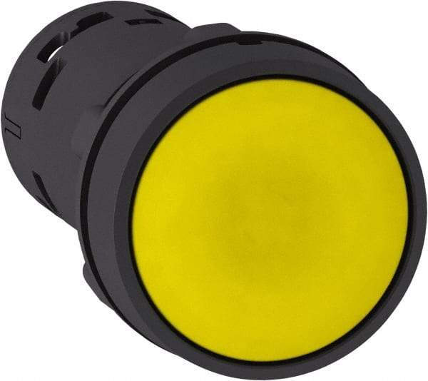 Schneider Electric - Pushbutton Switch Body - Yellow - Exact Industrial Supply