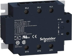 Schneider Electric - 3 Pole, 3NO, 18-36 VAC Control Relay - Exact Industrial Supply
