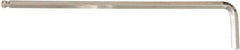 Wiha - 1/4" Hex, Long Arm, Ball End Hex Key - 185mm OAL, Inch System of Measurement - Exact Industrial Supply