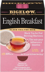 Bigelow - English Breakfast Tea Pods, 1.90 oz, 18/Box - Exact Industrial Supply