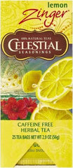 Celestial Seasonings - Tea, Herbal Lemon Zinger, 25/Box - Exact Industrial Supply