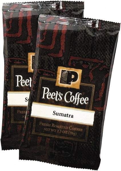 Peet's Coffee & Tea - Coffee Portion Packs, Sumatra, 2.5 oz Frack Pack, 18/Box - Exact Industrial Supply