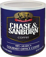 Chase & Sanborn - Coffee, Regular, 34.5 oz Can - Exact Industrial Supply