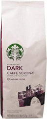 Starbucks - Coffee, Verona, Ground, 1 Lb Bag - Exact Industrial Supply