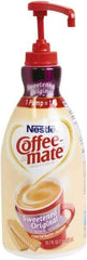 Coffee-Mate - Liquid Coffee Creamer, Sweetened Original, 1500mL Pump Dispenser - Exact Industrial Supply