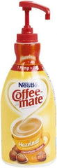 Coffee-Mate - Liquid Coffee Creamer, Hazelnut, 1500mL Pump Bottle - Exact Industrial Supply