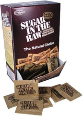 Sugar in the Raw - Unrefined Sugar Made From Sugar Cane, 200 Packets/Box - Exact Industrial Supply
