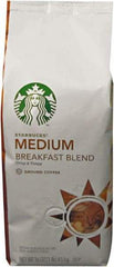 Starbucks - Coffee, Breakfast Blend, Ground, 1 Lb Bag - Exact Industrial Supply