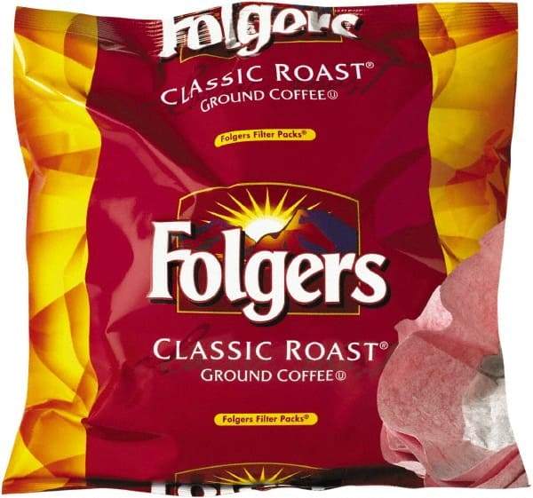 Folgers - Coffee Filter Packs, Regular, 0.9 oz Filter Pack, 40/Carton - Exact Industrial Supply