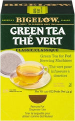 Bigelow - Green Tea Pods, 1.90 oz, 18/Box - Exact Industrial Supply