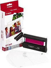 Canon - Ink Cartridge - Use with Canon CP-100, CP-200, CP-220, CP-300, CP-330, CP-333, SELPHY CP400, CP510, CP600, CP710, CP720, CP730, CP740, CP760, CP780, CP800, CP900 - Exact Industrial Supply