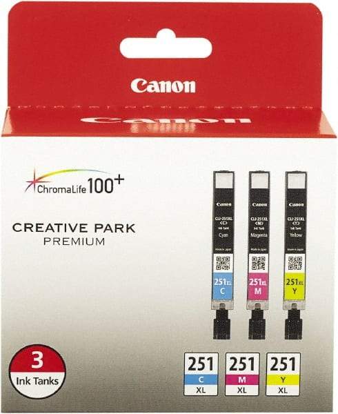Canon - Ink Cartridge - Use with Canon PIXMA iP7220, iP8720, iX6820, MG5420, MG5520, MG5620, MG6320, MG6420, MG6620, MG7120, MG7520, MX922 - Exact Industrial Supply