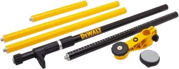 DeWALT - Laser Level Mounting Attachment - Use With All Laser Products with 1/4-20 Threads - Exact Industrial Supply