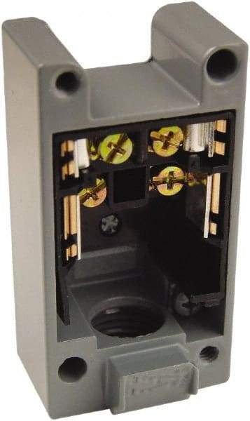 Square D - 4.2 Inch Long, Zinc Body, Limit Switch Base - For Use with 9007, 9007C - Exact Industrial Supply