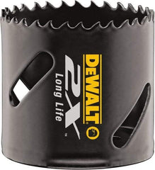 DeWALT - 1-5/8" Diam, 1-7/8" Cutting Depth, Hole Saw - Bi-Metal Saw, Toothed Edge - Exact Industrial Supply