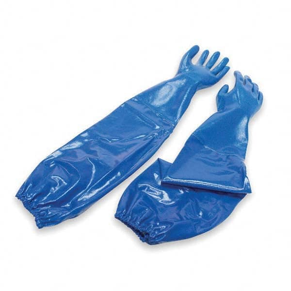 North - Chemical Resistant Gloves Material: Nitrile Size: Medium - Exact Industrial Supply