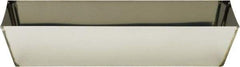 Hyde Tools - 14" Mud Hawk/Pan for Drywall/Plaster Repair - Stainless Steel - Exact Industrial Supply