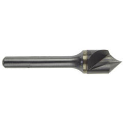 1/8″ Cutting Dia. 1/8″Shank Dia, 1 Flute, 100 Degrees, Carbide Countersink Series/List #5752 - Exact Industrial Supply