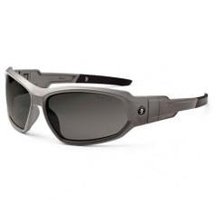 LOKI-PZ POL SMK LENS MATTE GRAY - Exact Industrial Supply