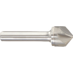1/4″ Cutting Dia. 1/4″Shank Dia, 6 Flute, 82 Degrees, Carbide Countersink Series/List #5754 - Exact Industrial Supply