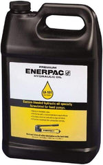 Enerpac - 1 Gal Container Mineral Hydraulic Oil - -42.78 to 190.56°F, ISO 15, 82 SUS at 100°F - Exact Industrial Supply