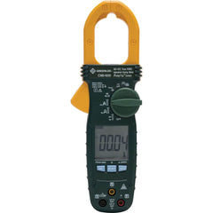 Greenlee - Clamp Meters; Clamp Meter Type: Voltage ; Measures: Capacitance; Continuity; Current; Frequency; microAmps; Resistance; Temperature; Voltage; Phase Sequence & Motor Rotation Tests; Diode Test ; Jaw Style: Clamp On ; Jaw Capacity (Decimal Inch) - Exact Industrial Supply