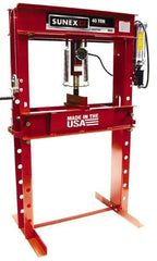 Sunex Tools - 40 Ton Air and Hydraulic Shop Press - 8-1/4 Inch Stroke, 1/3 HP - Exact Industrial Supply