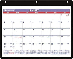 AT-A-GLANCE - 12 Sheet, 11 x 8-1/4", Wall Calendar - Exact Industrial Supply