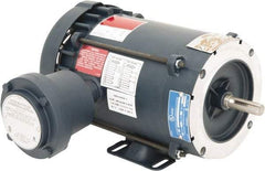 Leeson - 1/2 hp 1,800 Max RPM Explosion Proof Motor - 56C NEMA Frame, 230/460 Volts, 68% Efficiency at Full Load - Exact Industrial Supply