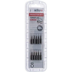 Wiha - 1/4" Drive IP5 Torx Plus Screwdriver Bit - 1" OAL, Insert Bit - Exact Industrial Supply