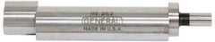 General - 0.2 and 0.5" Head Diam, 1/2" Shank, Double End, Mechanical Edge Finder - Accurate to 0.0005", Conical Contact - Exact Industrial Supply