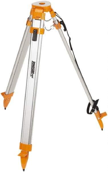 Johnson Level & Tool - Laser Level Tripod - Use With 5/8 Inch 11 Threaded Laser Levels - Exact Industrial Supply