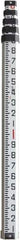 Johnson Level & Tool - Optical Level Aluminum Grade Rod - 4 Sections, 8 Ft. Overall Length - Exact Industrial Supply